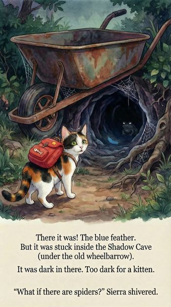 Sierra at the shadow cave